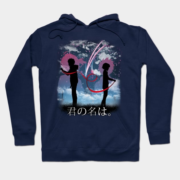 Kimi no na wa Hoodie by Pescapin